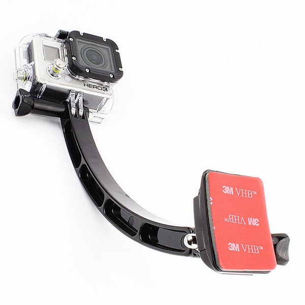 Helmet Arm with Mounts for Sports Action Camera
